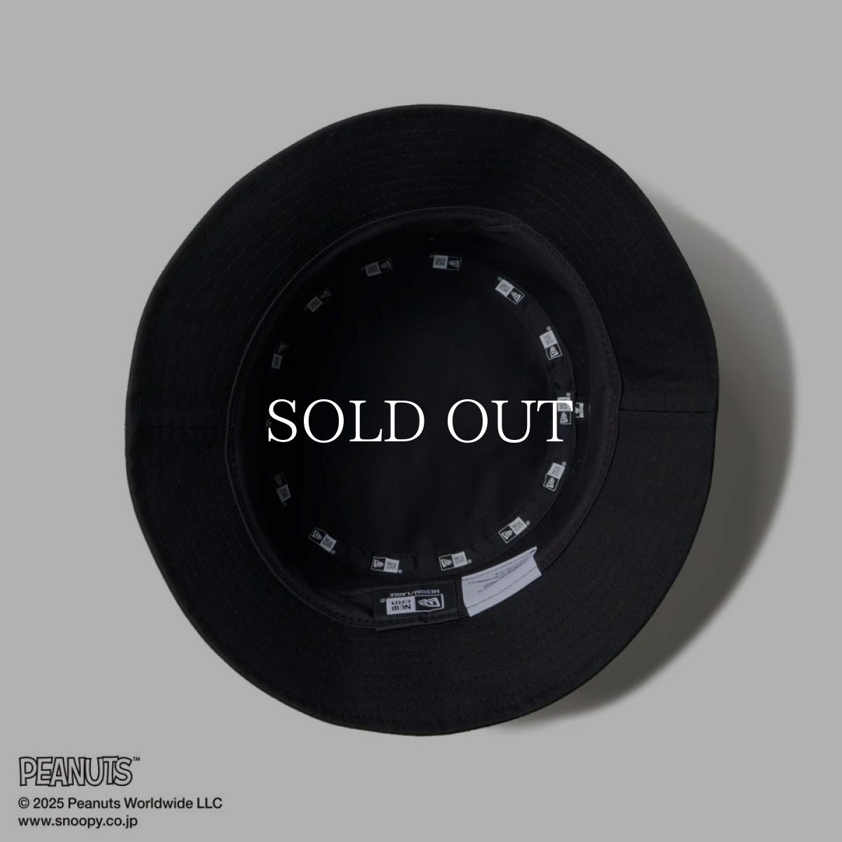 画像5: NEW ERA  バケット01 PEANUTS ピーナッツ レザーパッチ ブラック (5)