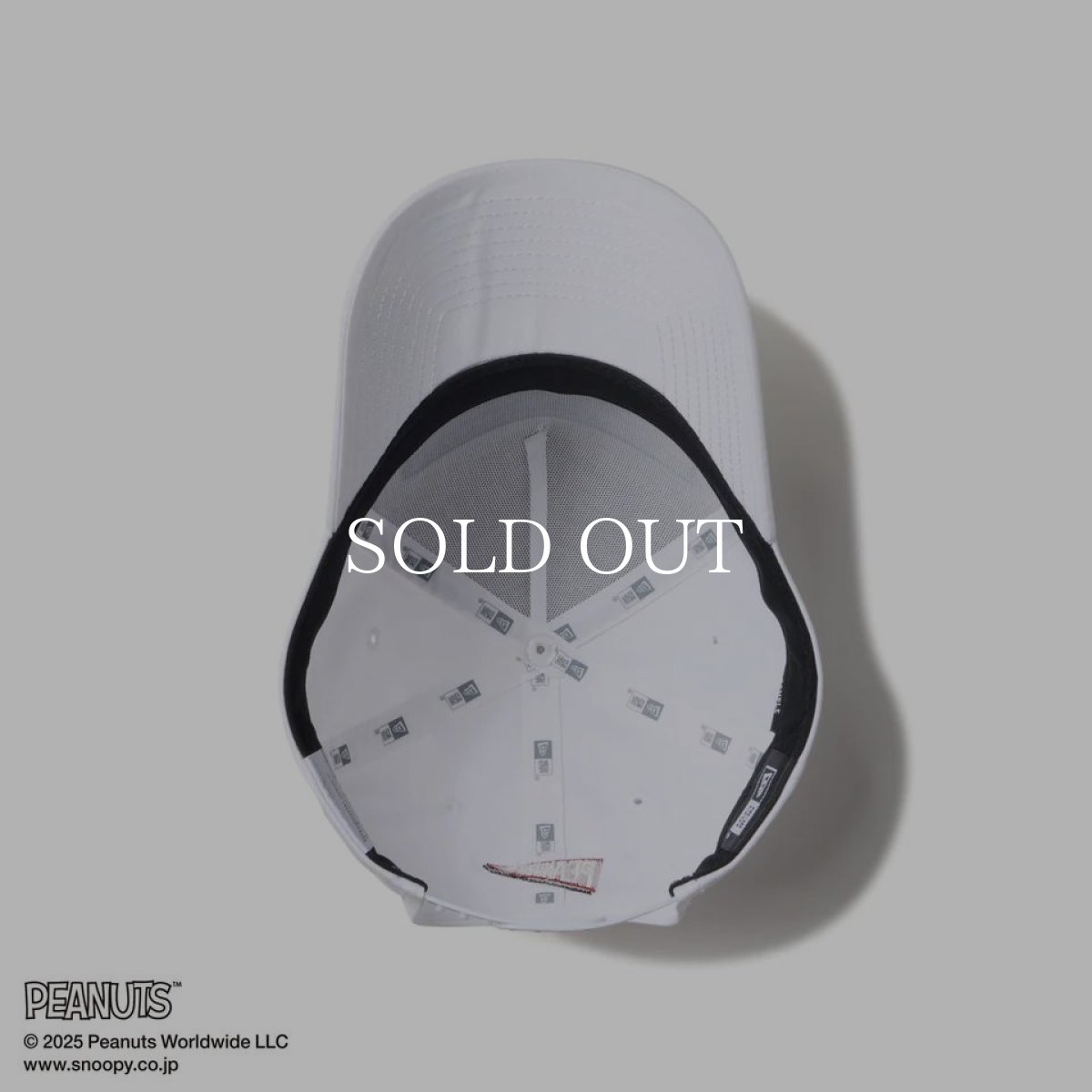 画像7: NEW ERA  【ゴルフ】 9FORTY A-Frame On Par PEANUTS ピーナッツ フロントパッチ ホワイト (7)