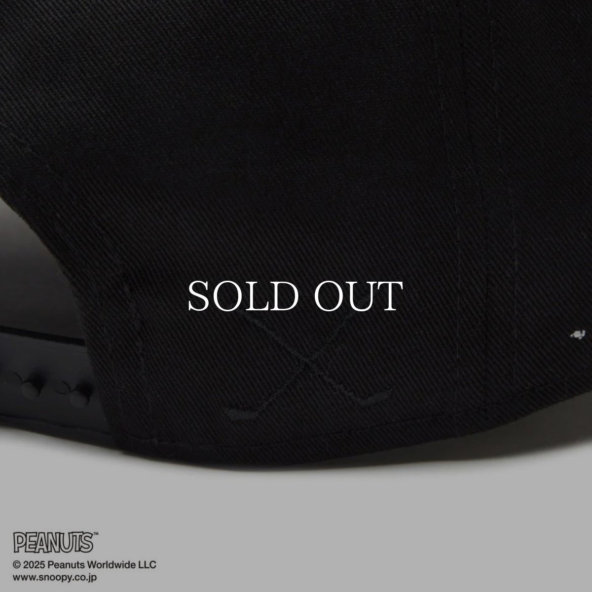 画像13: NEW ERA  【ゴルフ】 9FORTY A-Frame On Par PEANUTS ピーナッツ フロントパッチ ブラック (13)