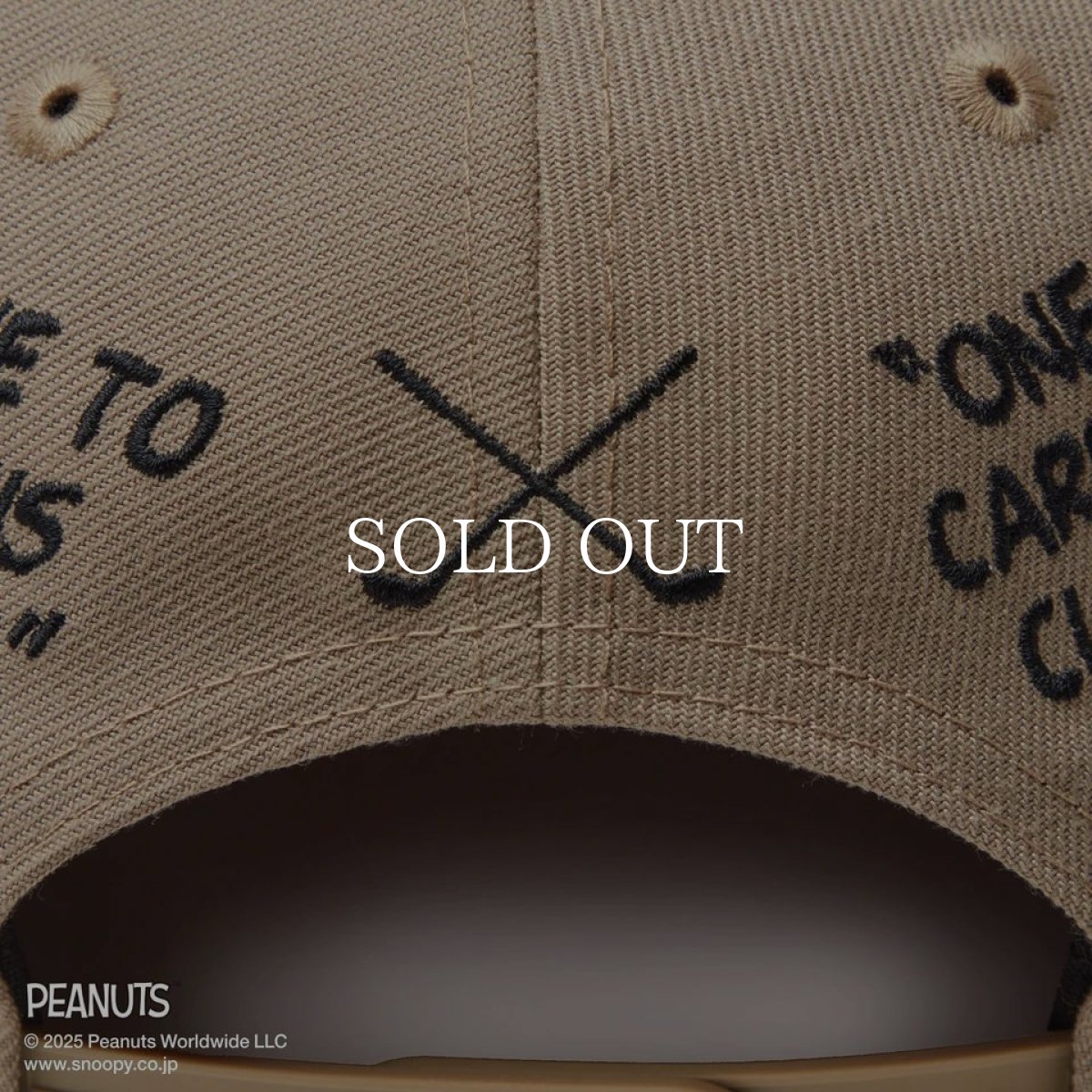 画像12: NEW ERA  【ゴルフ】 9FIFTY PEANUTS ピーナッツ メッセージ ブリティッシュカーキ (12)