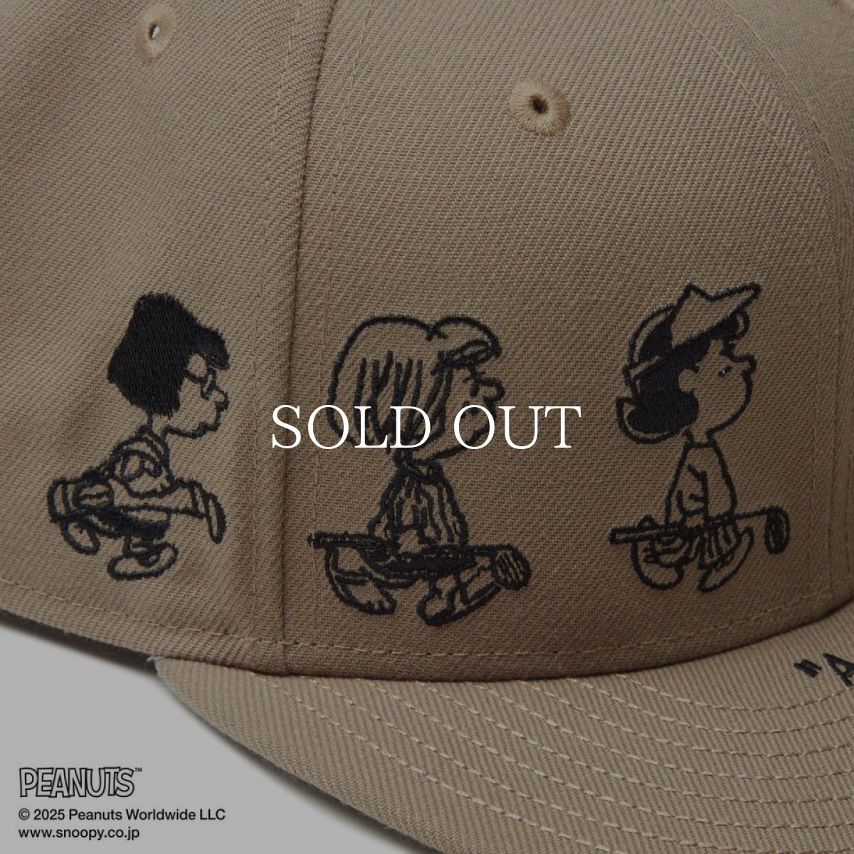 画像8: NEW ERA  【ゴルフ】 9FIFTY PEANUTS ピーナッツ メッセージ ブリティッシュカーキ (8)
