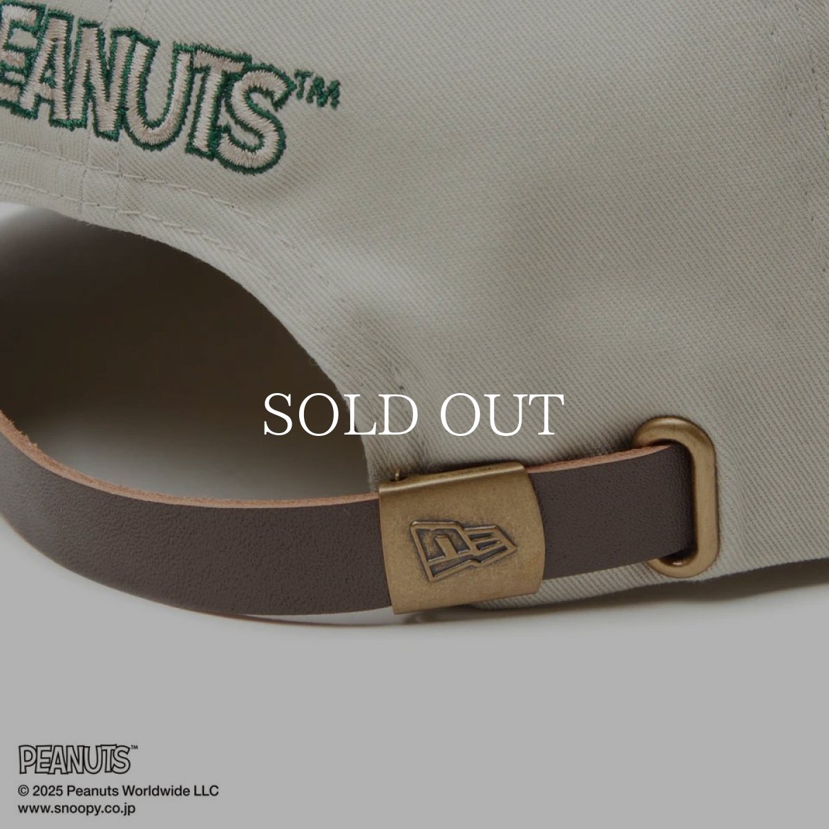 画像9: NEW ERA  RC 9FIFTY PEANUTS ピーナッツ スヌーピー ストーン ダークグリーンバイザー (9)