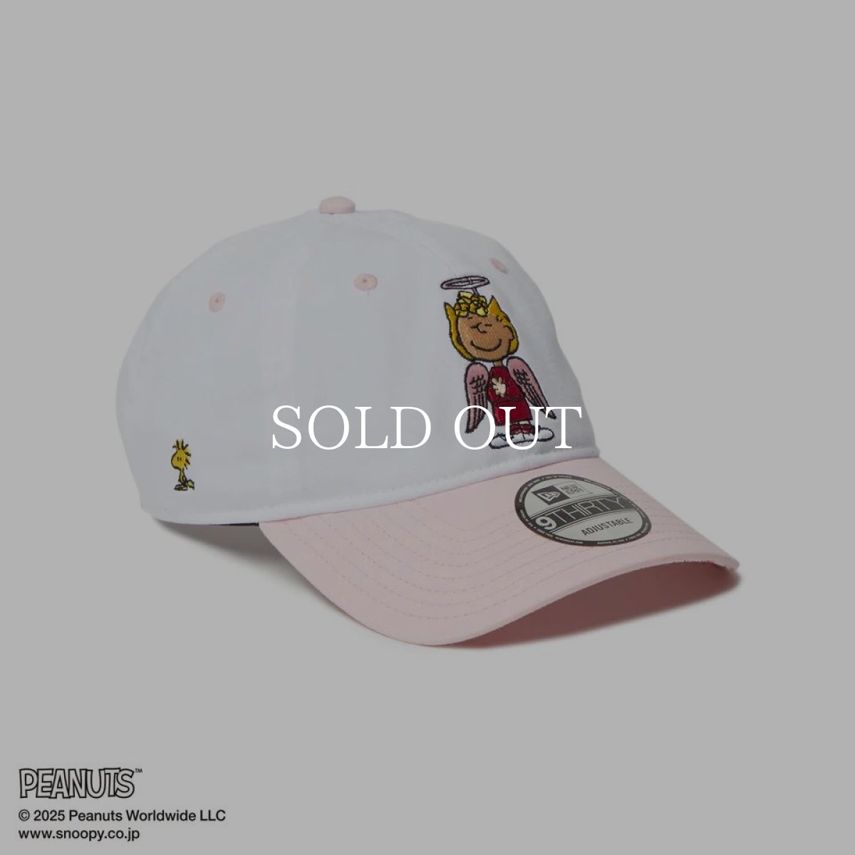 画像3: NEW ERA  9THIRTY PEANUTS ピーナッツ サリー・ブラウン ホワイト/ピンク (3)