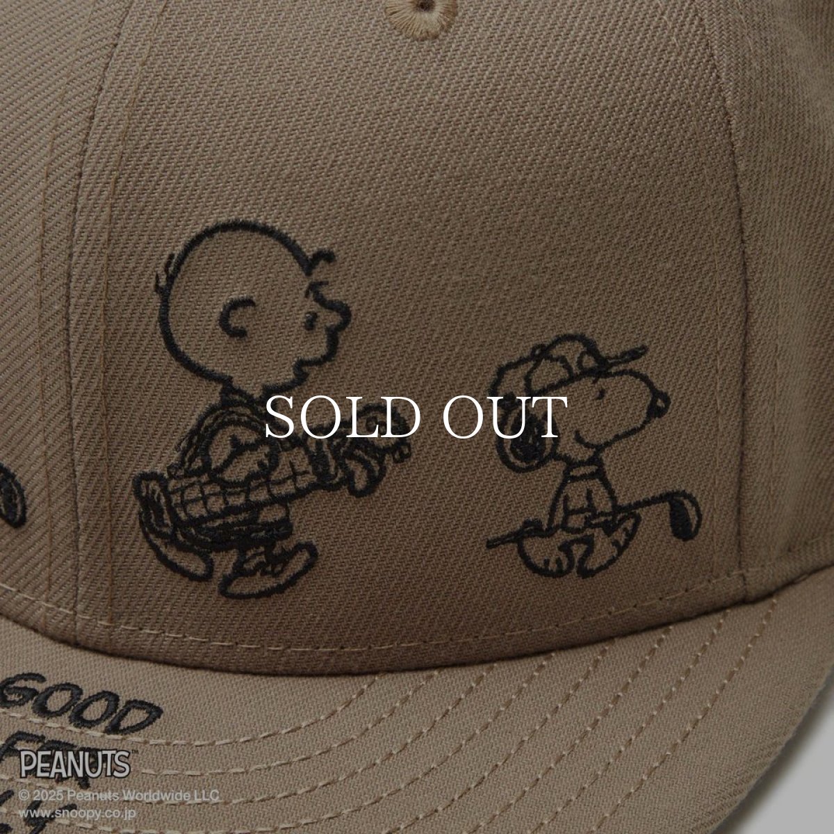 画像7: NEW ERA  【ゴルフ】 9FIFTY PEANUTS ピーナッツ メッセージ ブリティッシュカーキ (7)