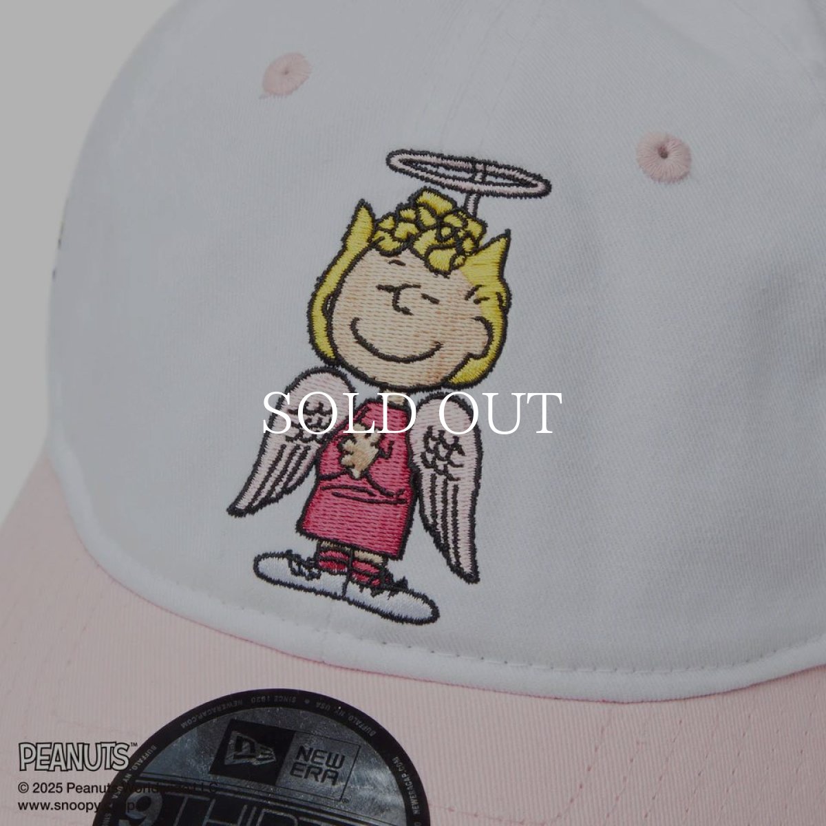 画像11: NEW ERA  9THIRTY PEANUTS ピーナッツ サリー・ブラウン ホワイト/ピンク (11)