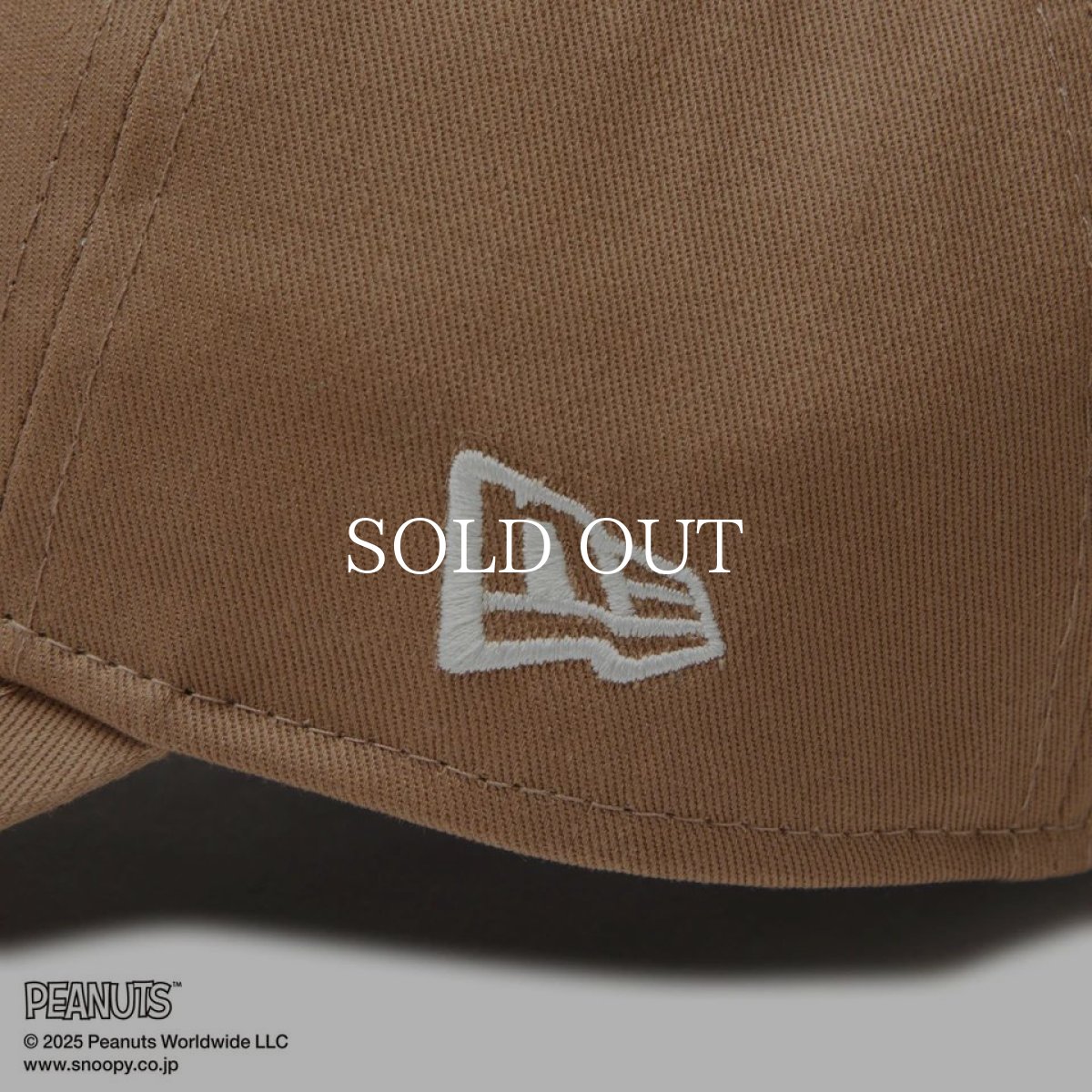 画像7: NEW ERA  【ゴルフ】 9TWENTY ロングバイザー PEANUTS ピーナッツ バイザーロゴ カーキ (7)