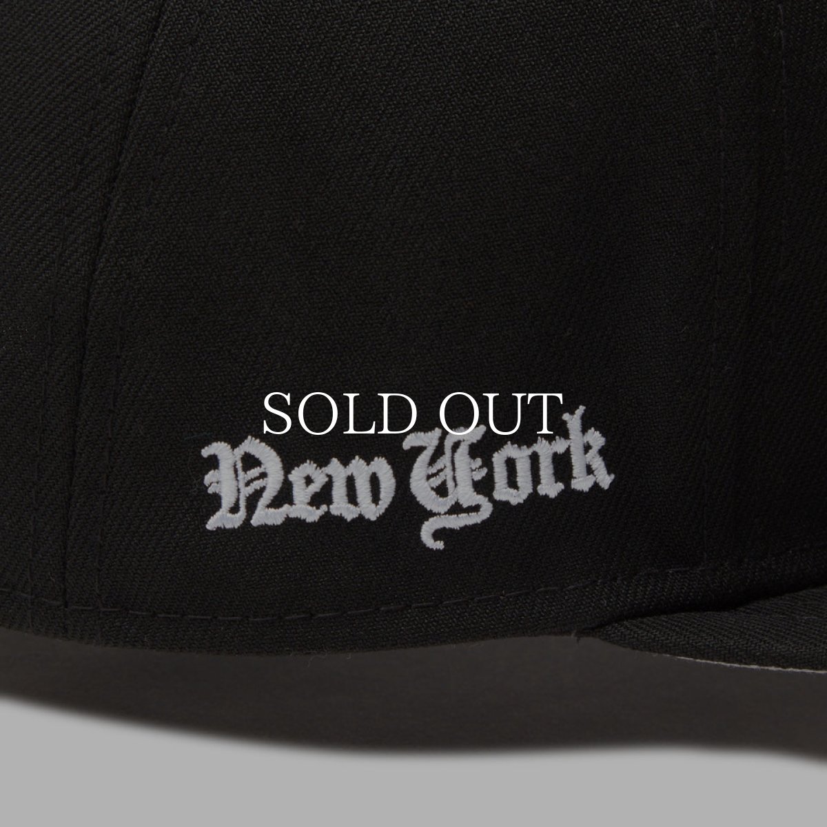 画像8: NEW ERA  59FIFTY MLB Old English ニューヨーク・メッツ ブラック (8)