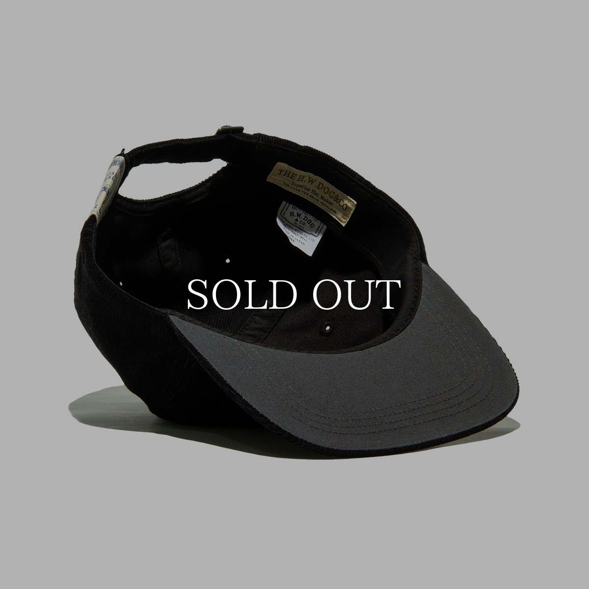 画像5: THE H.W.DOG&CO.  CORDUROY WORKERS CAP  (5)