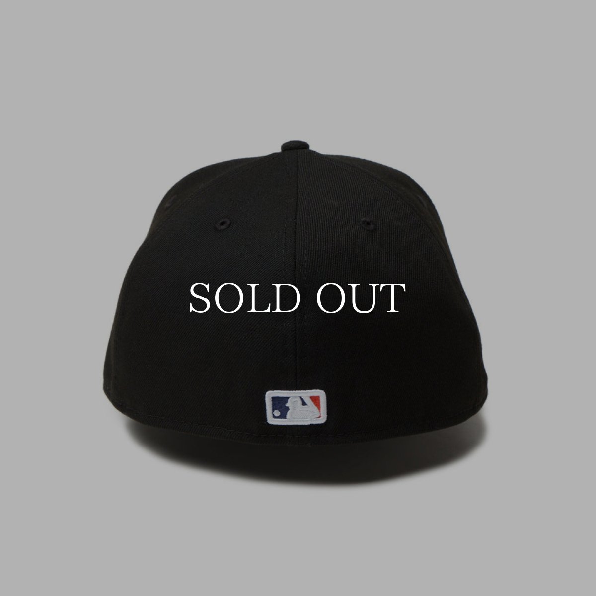 画像4: NEW ERA  59FIFTY MLB Old English ニューヨーク・メッツ ブラック (4)