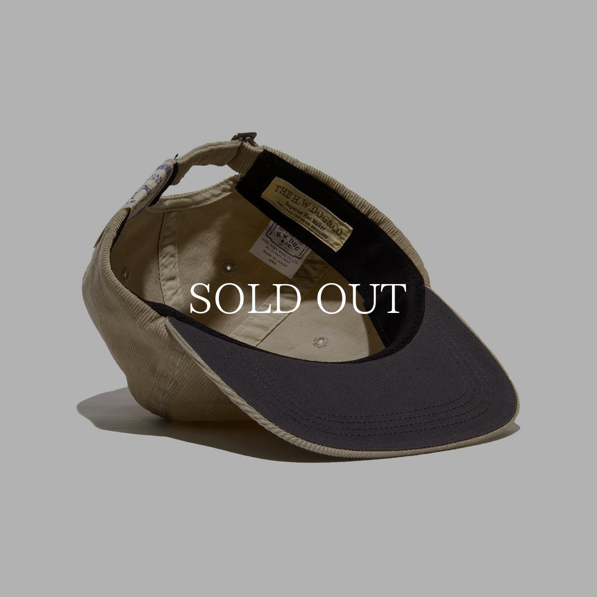 画像10: THE H.W.DOG&CO.  CORDUROY WORKERS CAP  (10)