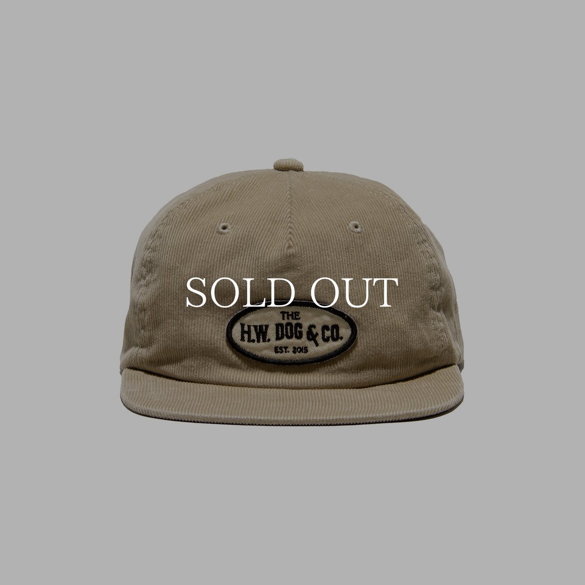 画像7: THE H.W.DOG&CO.  CORDUROY WORKERS CAP  (7)