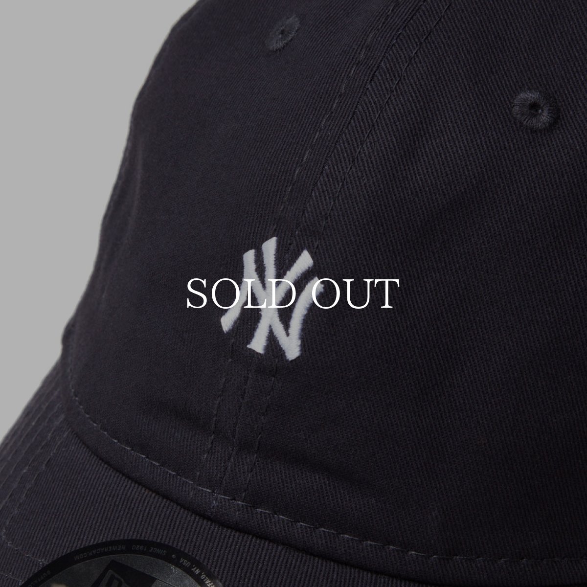 画像5: NEW ERA  9TWENTY MLB Buckle ニューヨーク・ヤンキース ミニロゴ ネイビー (5)