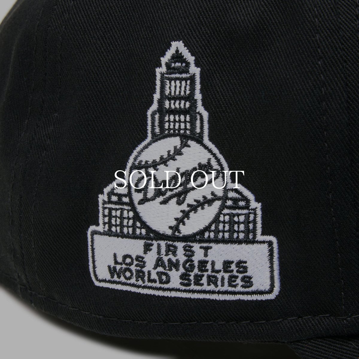 画像7: NEW ERA  9FORTY A-Frame MLB Black & White ロサンゼルス・ドジャース クーパーズタウン ブラック (7)