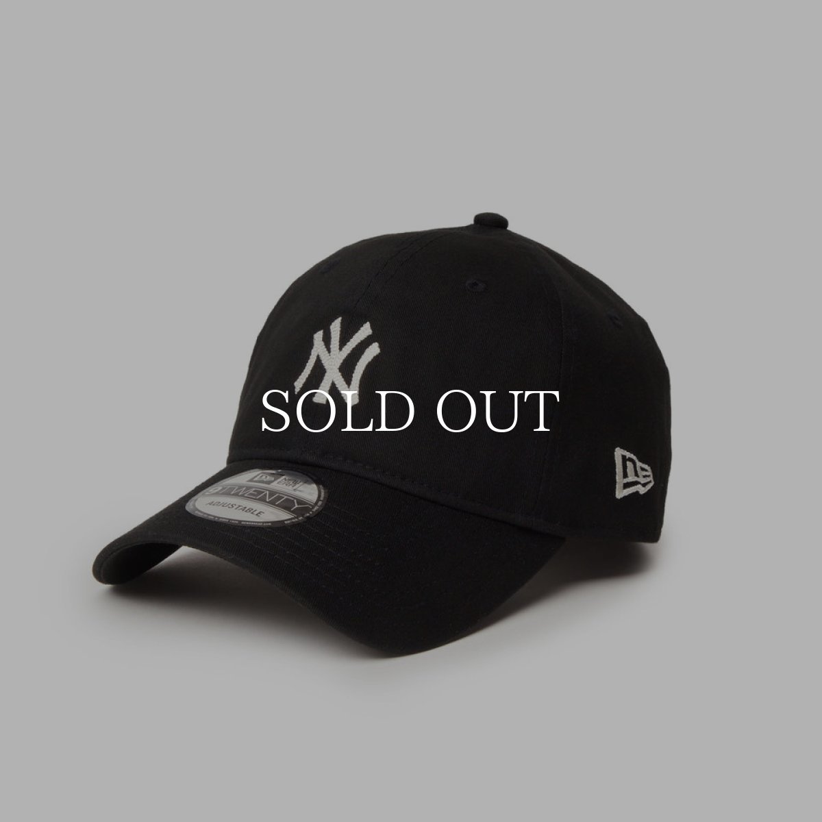 画像1: NEW ERA  9TWENTY MLB Chain Stitch ニューヨーク・ヤンキース ブラック (1)