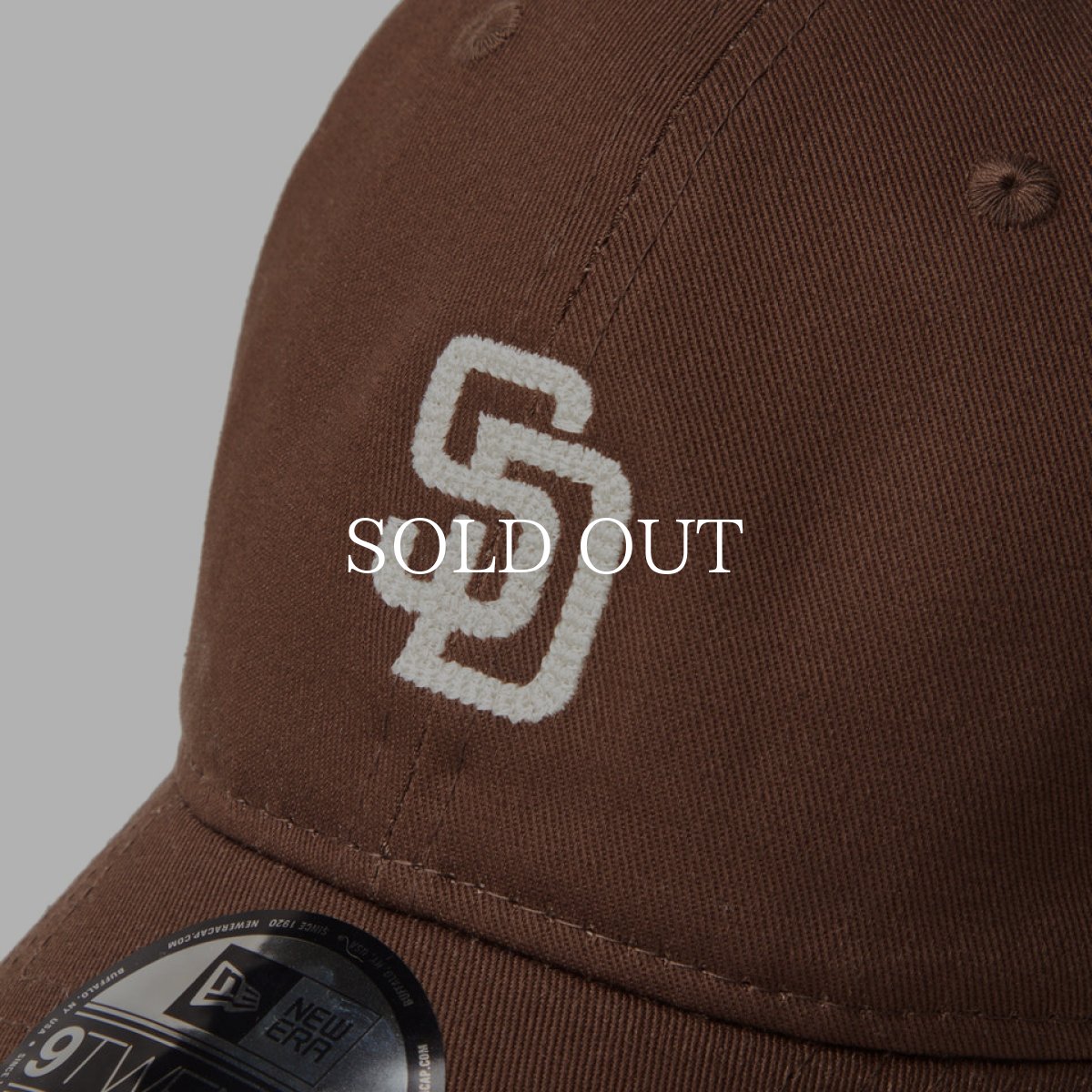 画像5: NEW ERA  9TWENTY MLB Chain Stitch サンディエゴ・パドレス ウォルナット (5)