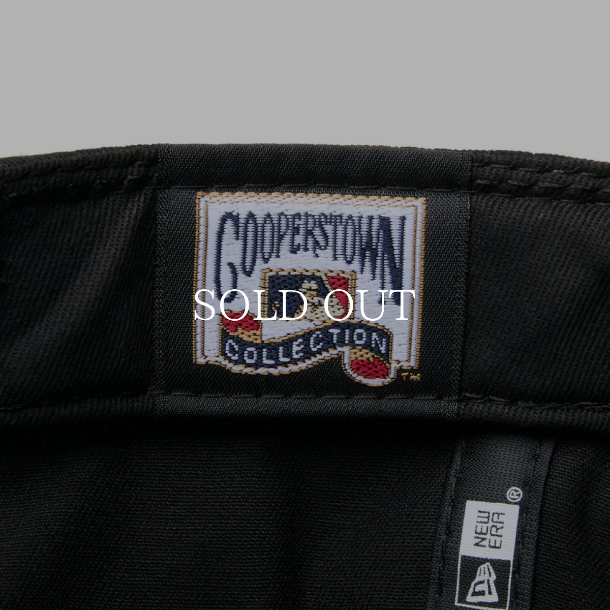 画像9: NEW ERA  9FORTY A-Frame MLB Black & White シカゴ・ホワイトソックス クーパーズタウン ブラック (9)