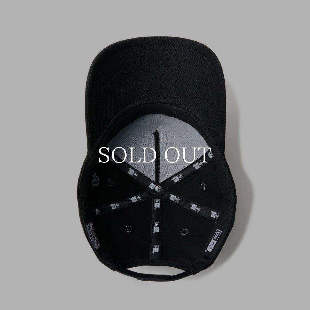 画像5: NEW ERA  9FORTY A-Frame MLB Black & White ロサンゼルス・ドジャース クーパーズタウン ブラック (5)