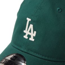 画像5: NEW ERA  9TWENTY MLB Chain Stitch ロサンゼルス・ドジャース ダークグリーン (5)