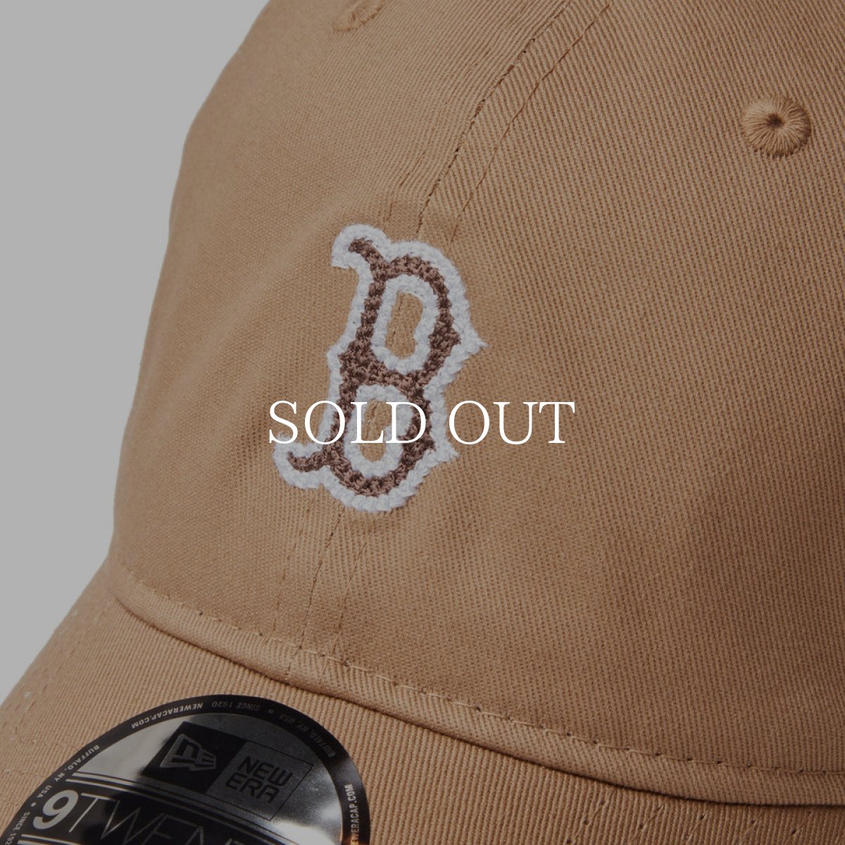 画像5: NEW ERA  9TWENTY MLB Chain Stitch ボストン・レッドソックス カーキ (5)