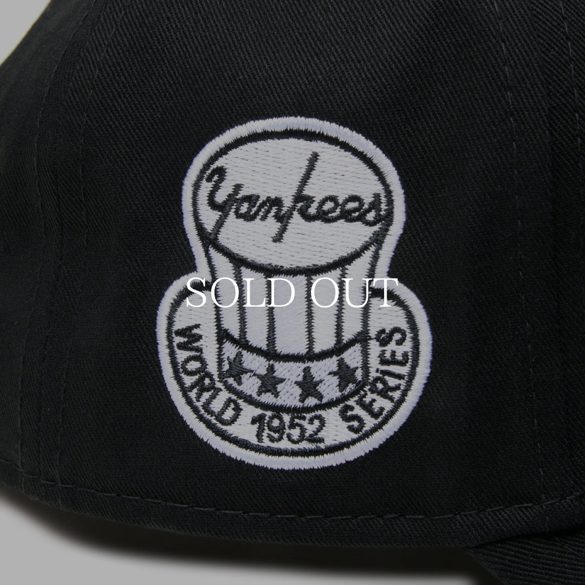 画像7: NEW ERA  9FORTY A-Frame MLB Black & White ニューヨーク・ヤンキース クーパーズタウン ブラック (7)