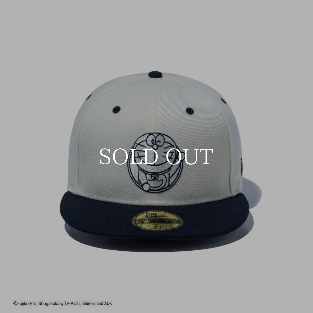 画像3: NEW ERA  59FIFTY ドラえもん ドローイング クロームホワイト / ネイビー (3)