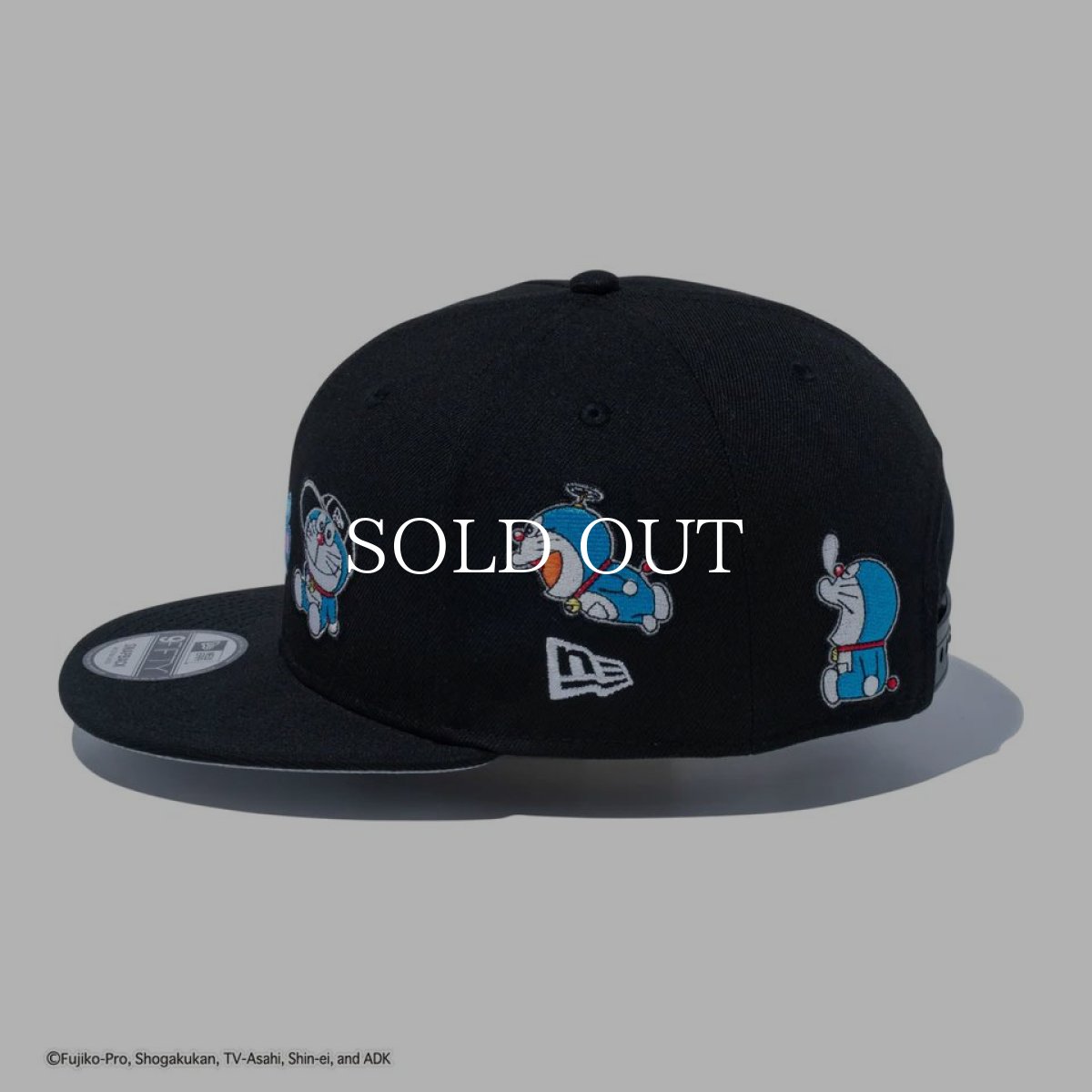 画像4: NEW ERA  9FIFTY ドラえもん オールオーバー ブラック (4)