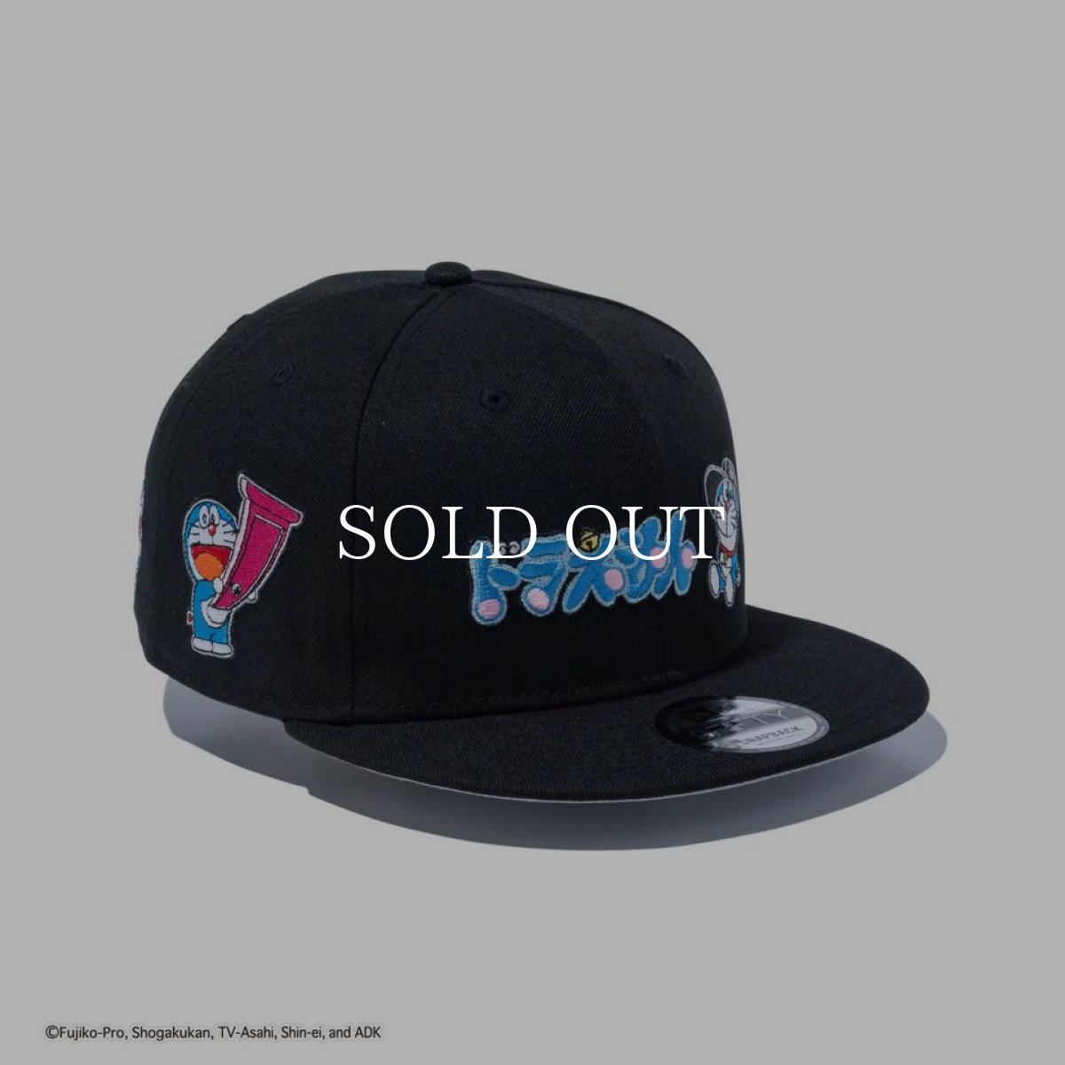 画像3: NEW ERA  9FIFTY ドラえもん オールオーバー ブラック (3)