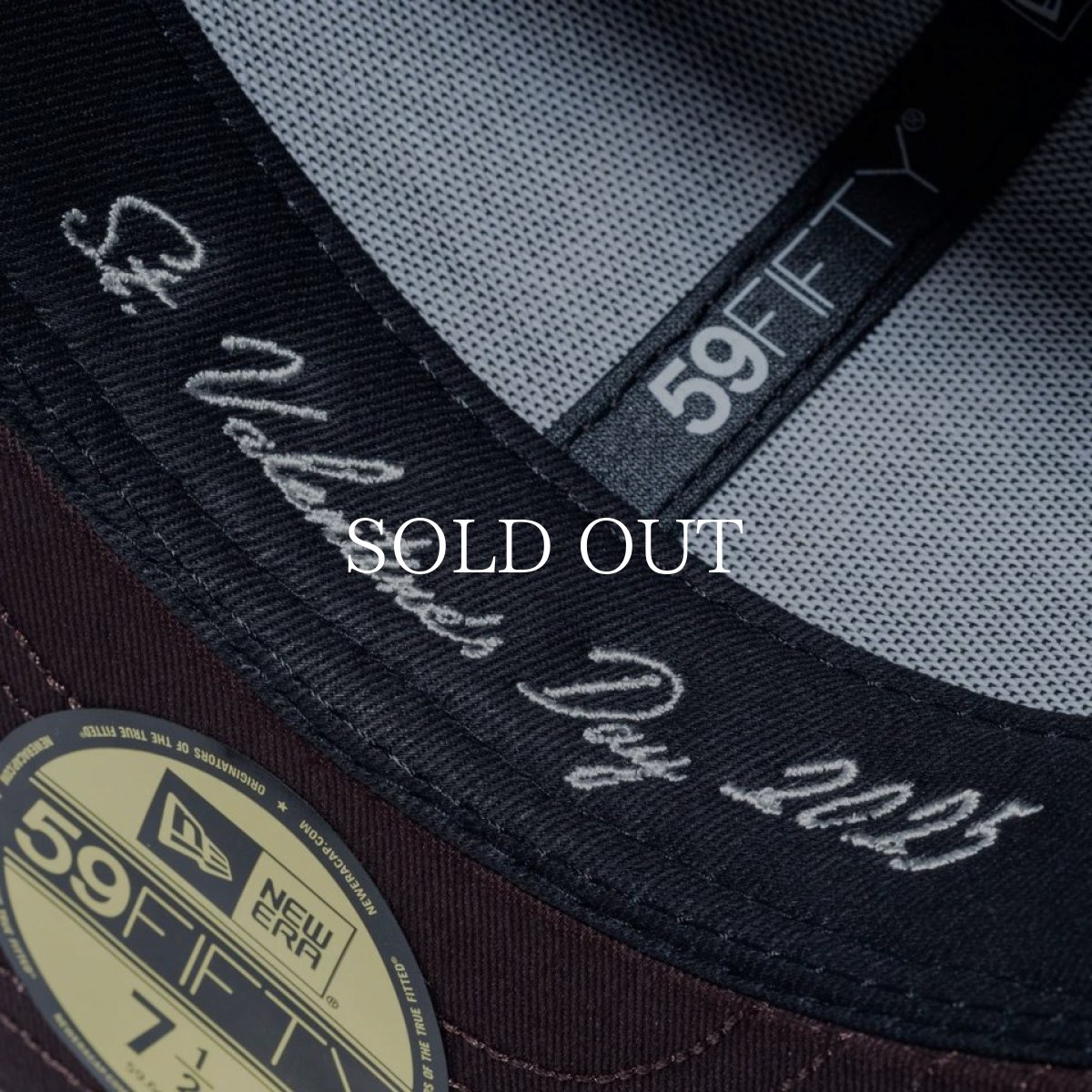 画像5: NEW ERA  59FIFTY St. Valentine's Day ニューヨーク・ヤンキース バーントウッド レイヤードバイザー (5)