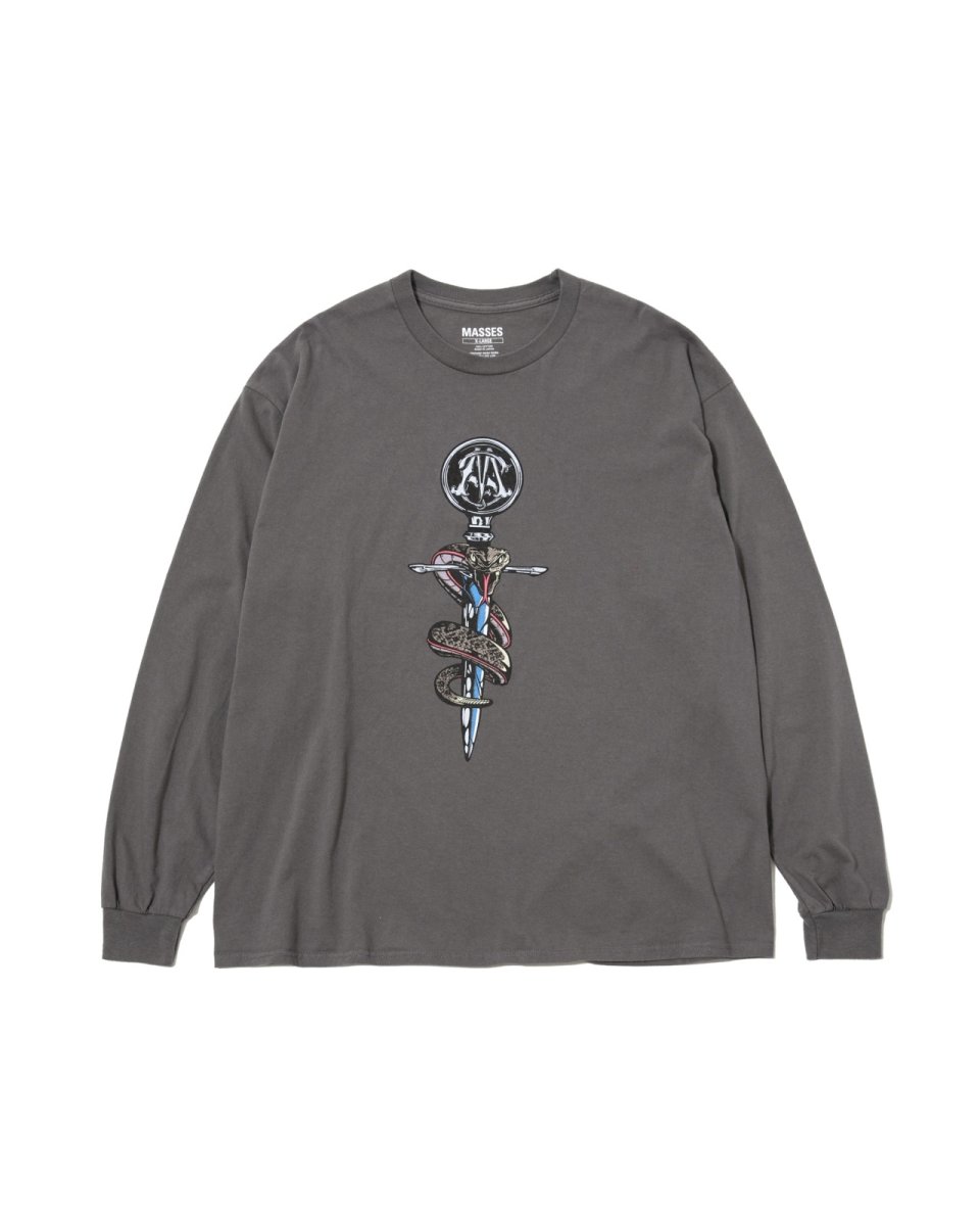 画像5: MASSES   T-SHIRT L/S CROSS SNAKE (5)