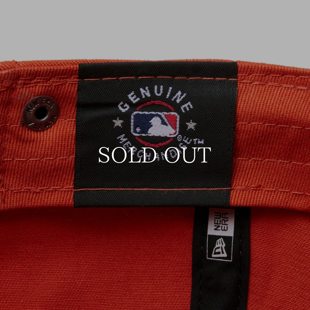 画像10: NEW ERA  カジュアルクラシック MLB Under Visor Logo ロサンゼルス・ドジャース バーントオレンジ (10)