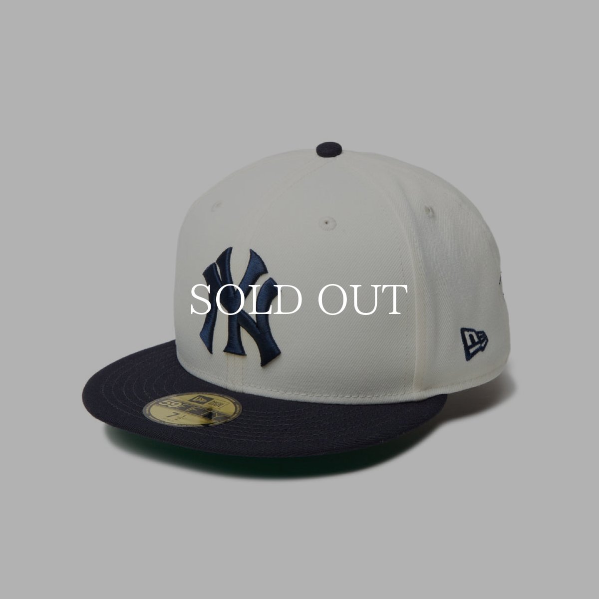 画像3: NEW ERA  59FIFTY MLB Cooperstown 2-Tone ニューヨーク・ヤンキース クローム/ネイビー (3)