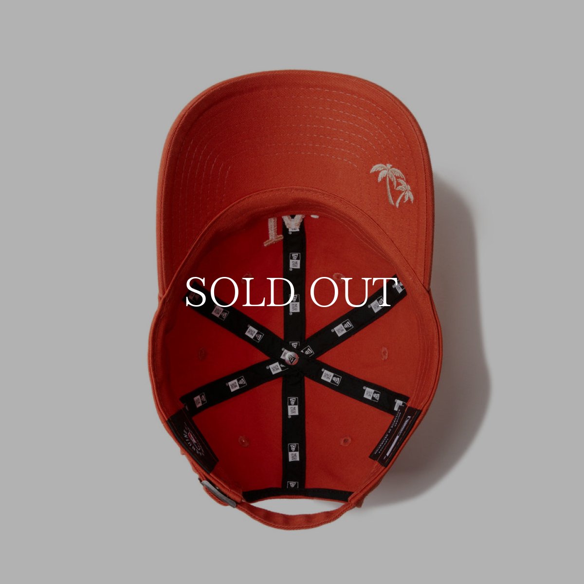 画像5: NEW ERA  カジュアルクラシック MLB Under Visor Logo ロサンゼルス・ドジャース バーントオレンジ (5)