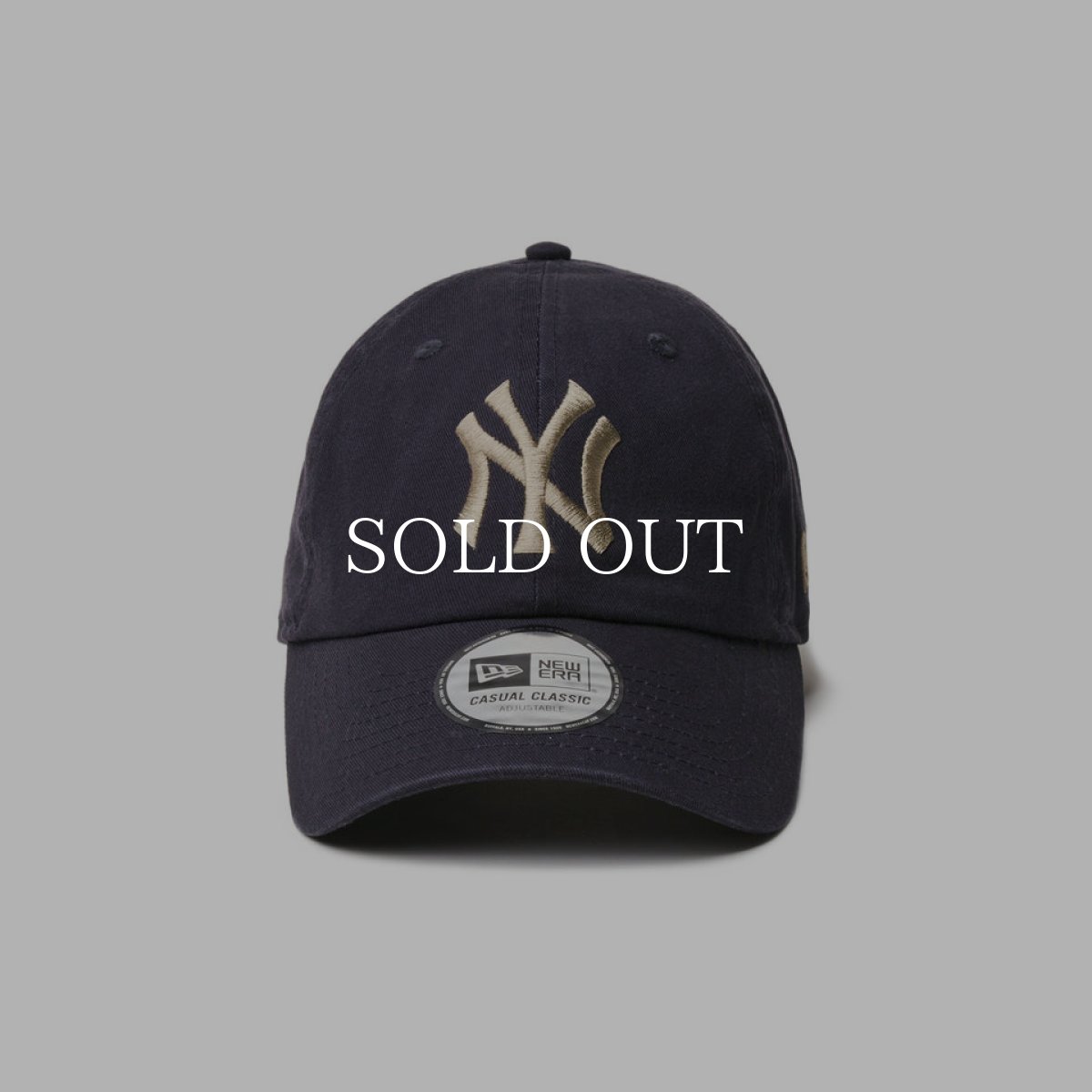 画像2: NEW ERA  カジュアルクラシック MLB Under Visor Logo ニューヨーク・ヤンキース ネイビー (2)