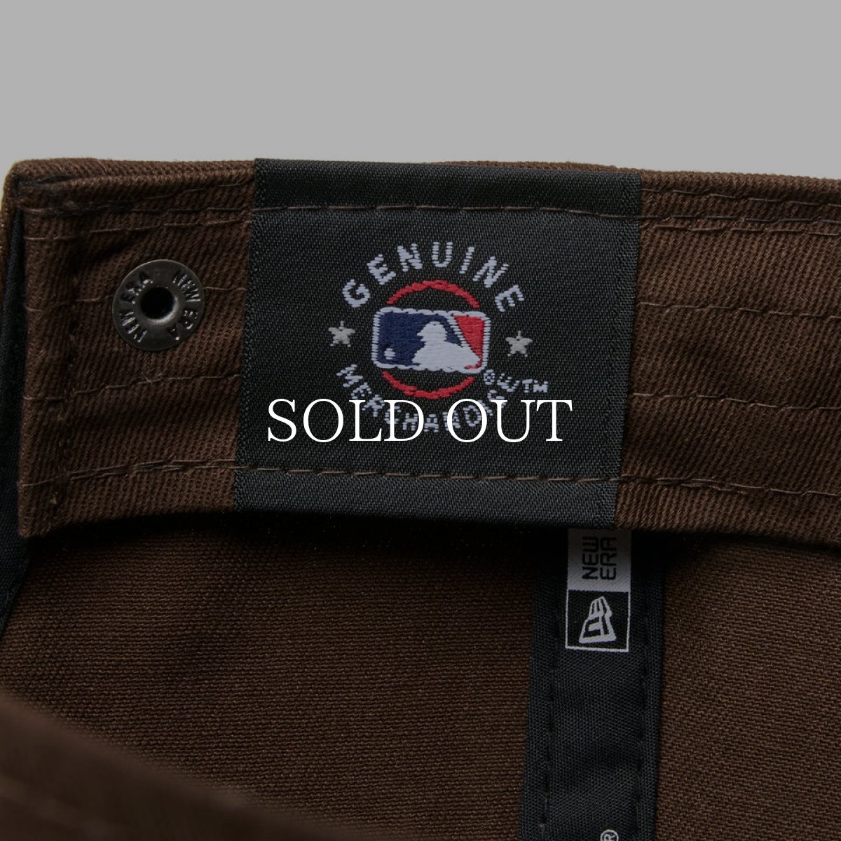 画像10: NEW ERA  カジュアルクラシック MLB Under Visor Logo サンフランシスコ・ジャイアンツ ウォルナット (10)