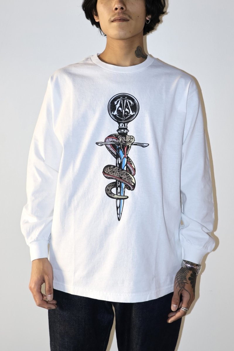 画像13: MASSES   T-SHIRT L/S CROSS SNAKE (13)
