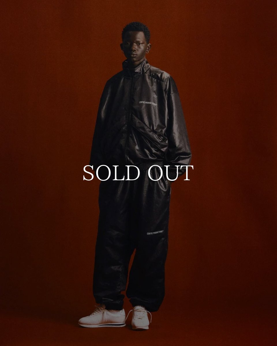 画像6: COOTIE   Damp Coated Satin Track Jacket (6)