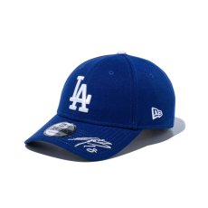 画像1: NEW ERA  9FORTY MLB Signature ロサンゼルス・ドジャース 山本由伸 ダークロイヤル (1)
