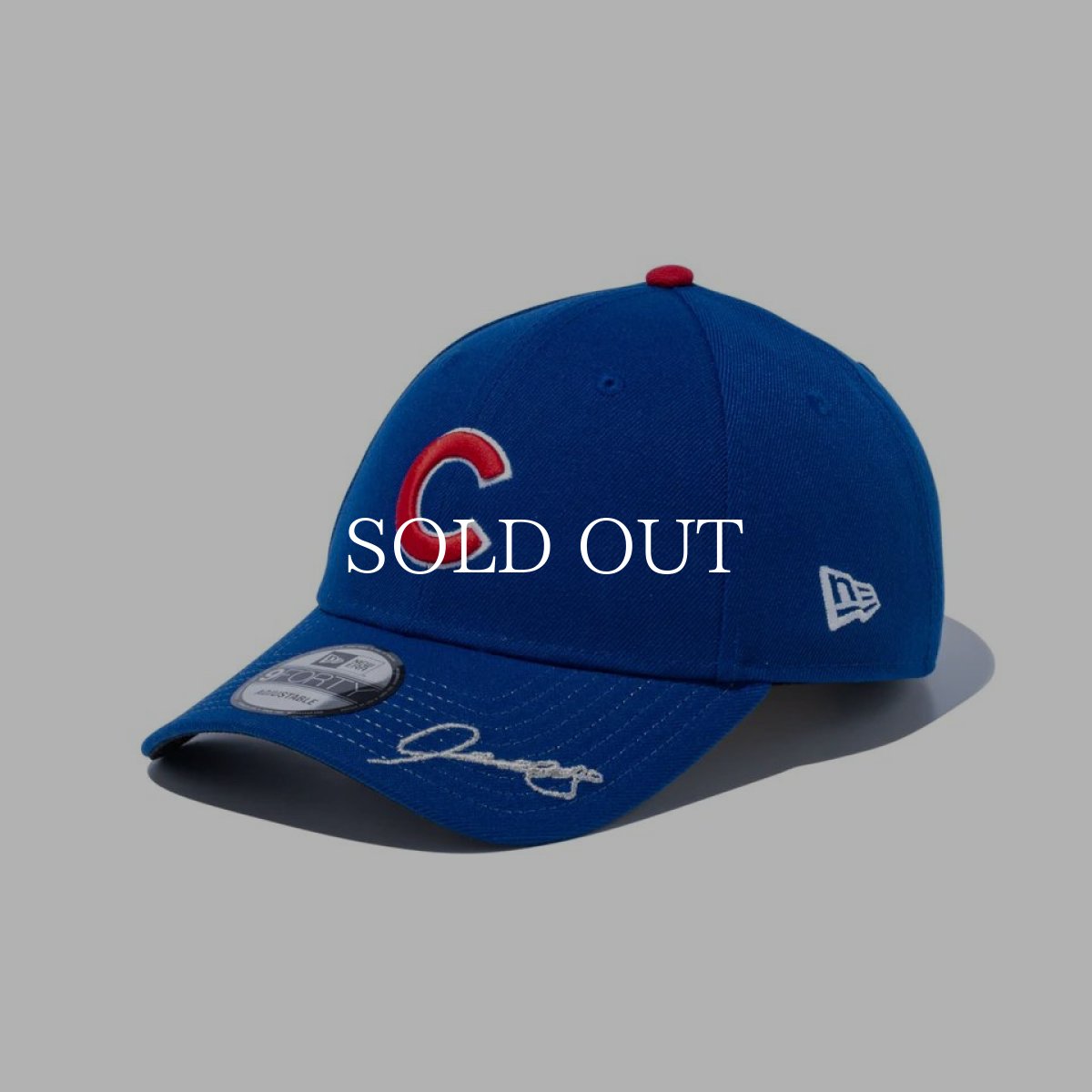 画像1: NEW ERA  9FORTY MLB Signature シカゴ・カブス 今永昇太 ライトロイヤル (1)