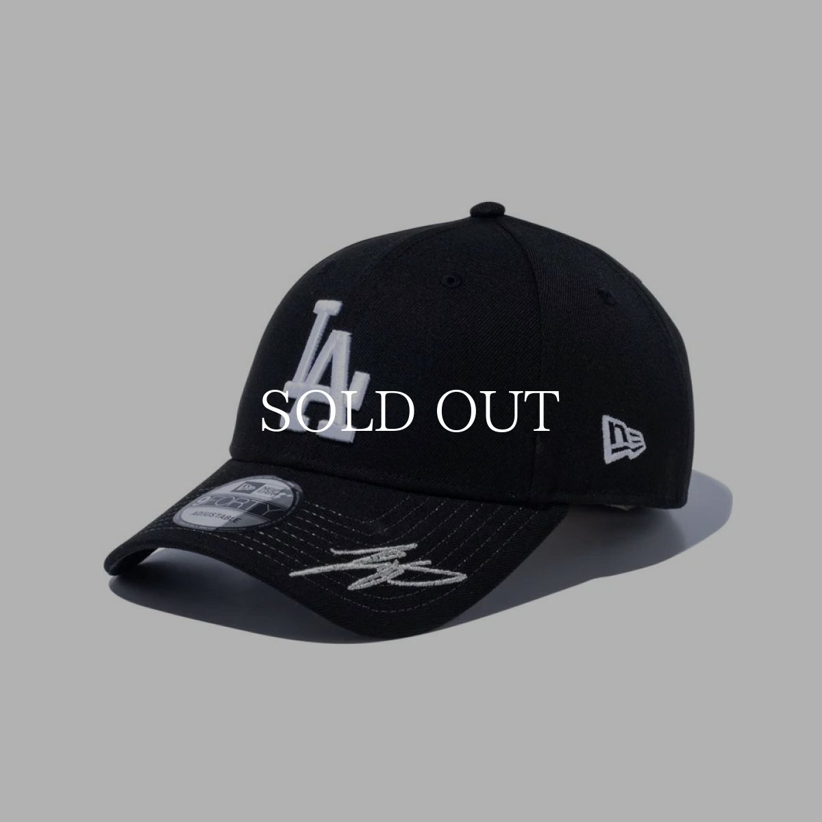 画像1: NEW ERA  9FORTY MLB Signature ロサンゼルス・ドジャース 大谷翔平 ブラック (1)