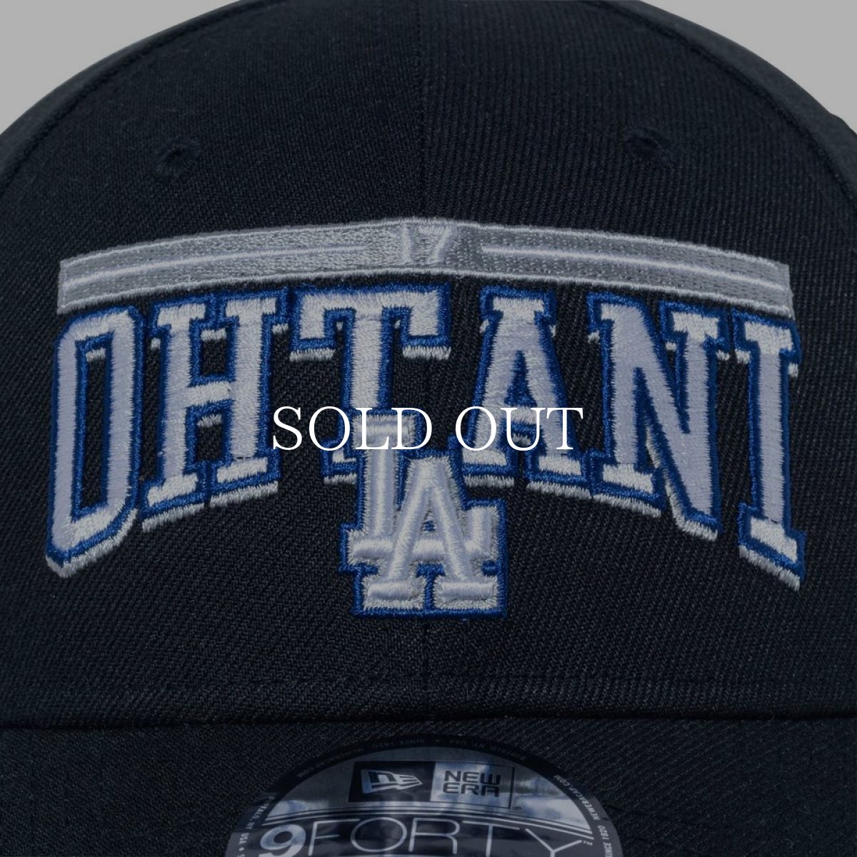 画像3: NEW ERA  9FORTY MLB Player Name & Number ロサンゼルス・ドジャース 大谷翔平 ブラック (3)