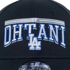 画像3: NEW ERA  9FORTY MLB Player Name & Number ロサンゼルス・ドジャース 大谷翔平 ブラック (3)