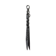 画像5: CALEE  STUDS & KNITTING LEATHER SHORT KEY RING ＜TYPE A＞ (5)