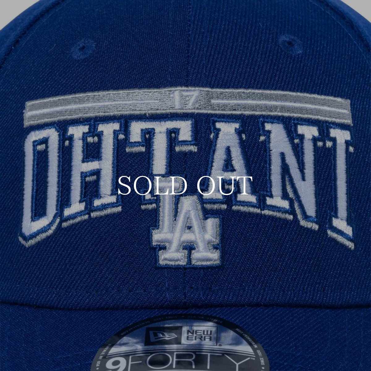 画像3: NEW ERA  9FORTY MLB Player Name & Number ロサンゼルス・ドジャース 大谷翔平 ダークロイヤル (3)
