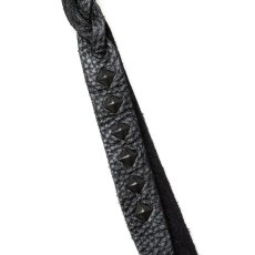 画像7: CALEE  STUDS & KNITTING LEATHER SHORT KEY RING ＜TYPE A＞ (7)