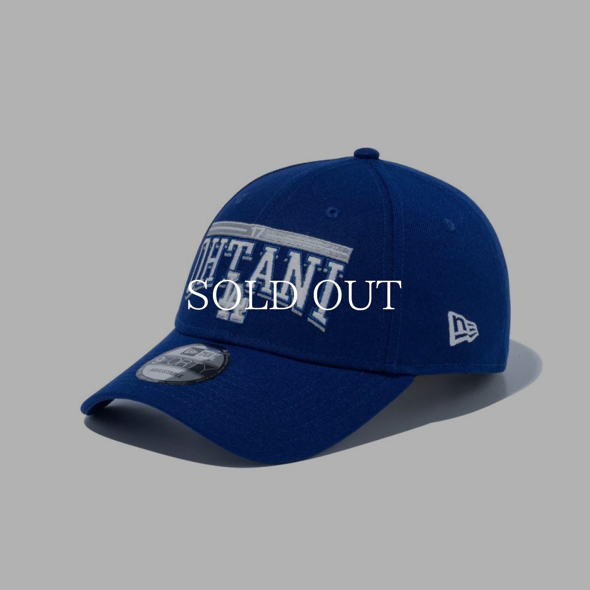 画像1: NEW ERA  9FORTY MLB Player Name & Number ロサンゼルス・ドジャース 大谷翔平 ダークロイヤル (1)