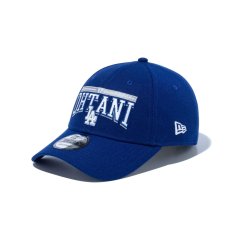 画像1: NEW ERA  9FORTY MLB Player Name & Number ロサンゼルス・ドジャース 大谷翔平 ダークロイヤル (1)