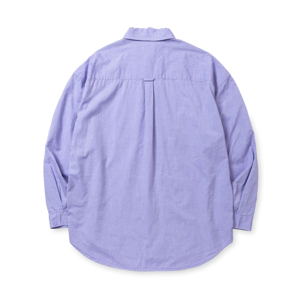 画像5: CALEE  OXFORD OVER SILHOUETTE L/S SH (5)