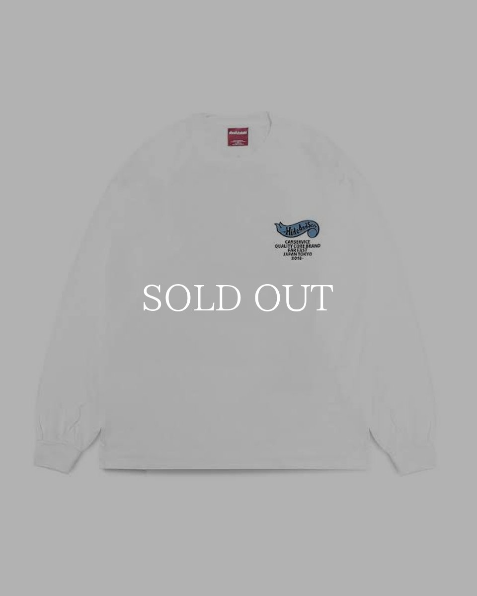 画像2: HideandSeek  HIDEANDSEEKxCarService L/S Tee-2 (2)