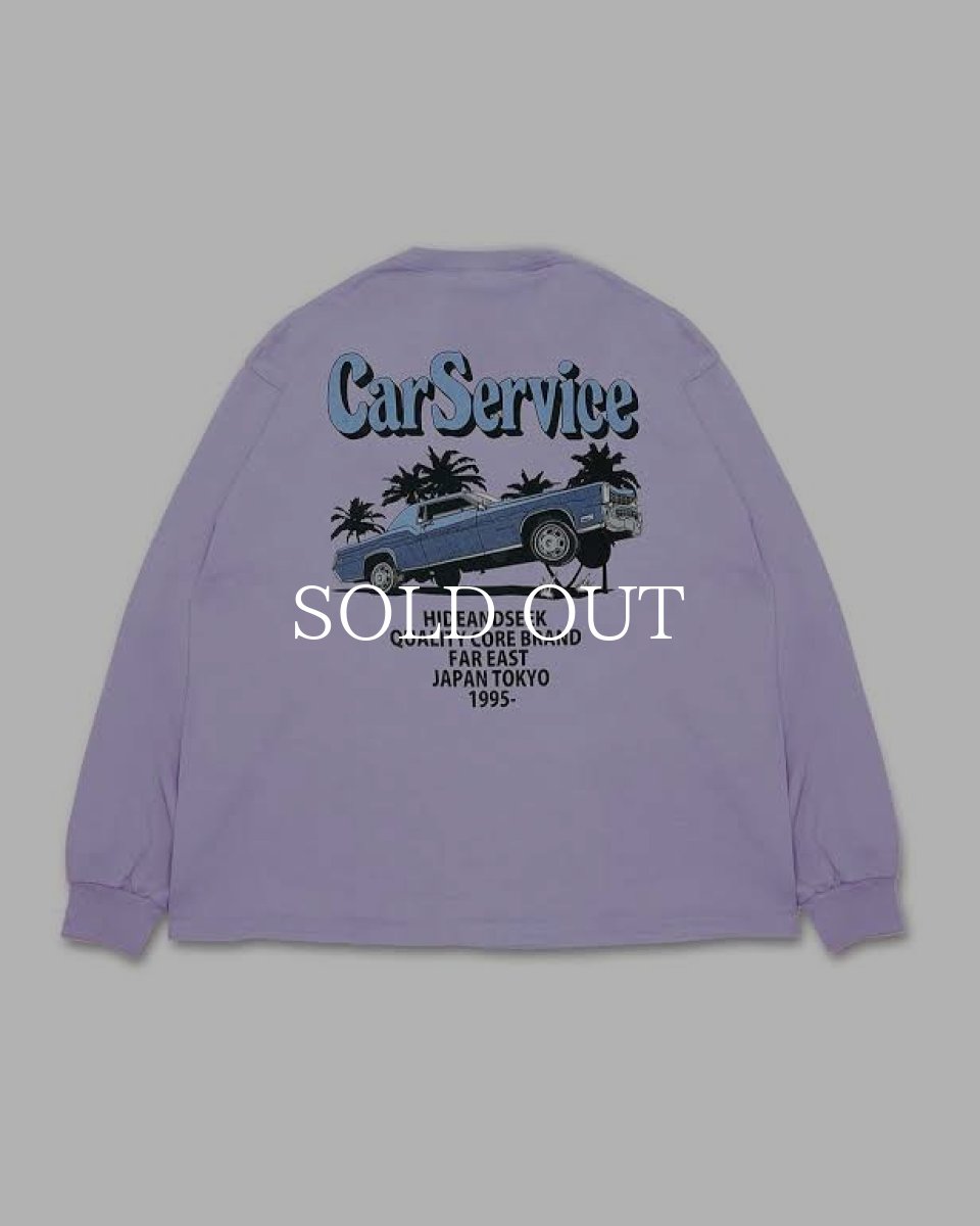 画像5: HideandSeek  HIDEANDSEEKxCarService L/S Tee-2 (5)
