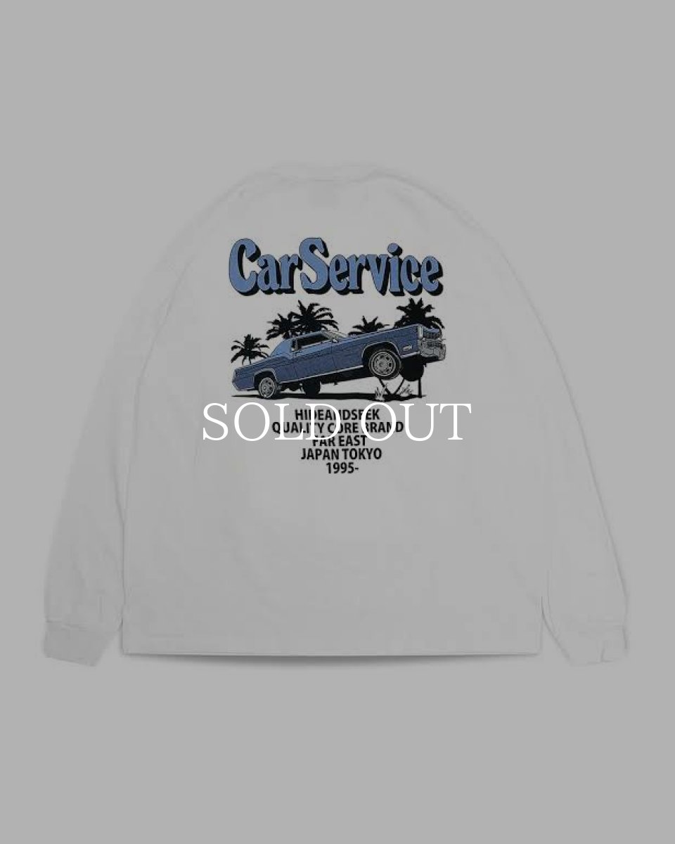 画像1: HideandSeek  HIDEANDSEEKxCarService L/S Tee-2 (1)